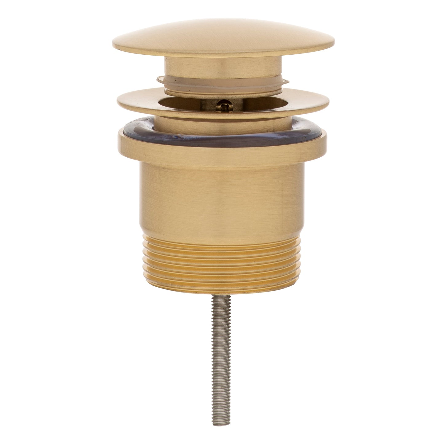 Dome Pop Out Waste 40mm, Brushed Brass (Gold)
