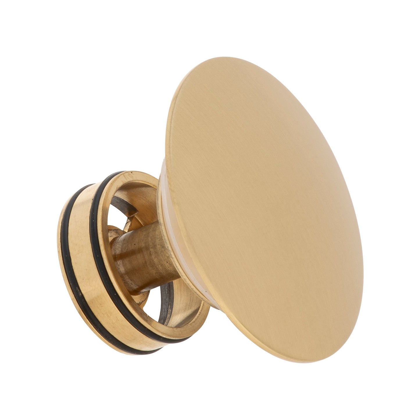 Dome Pop Out Waste 40mm, Brushed Brass (Gold)