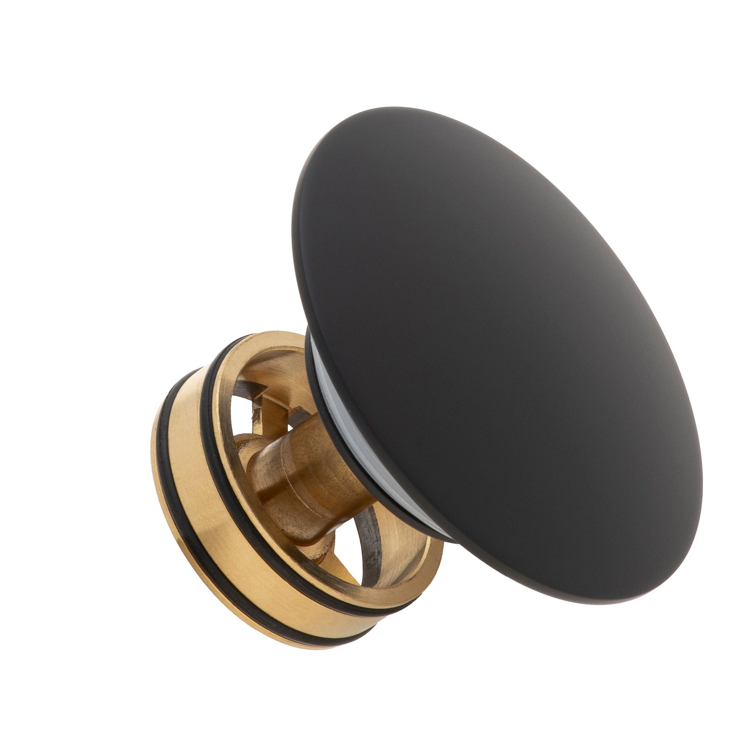 Dome Pop Out Waste 40mm, Matte Black