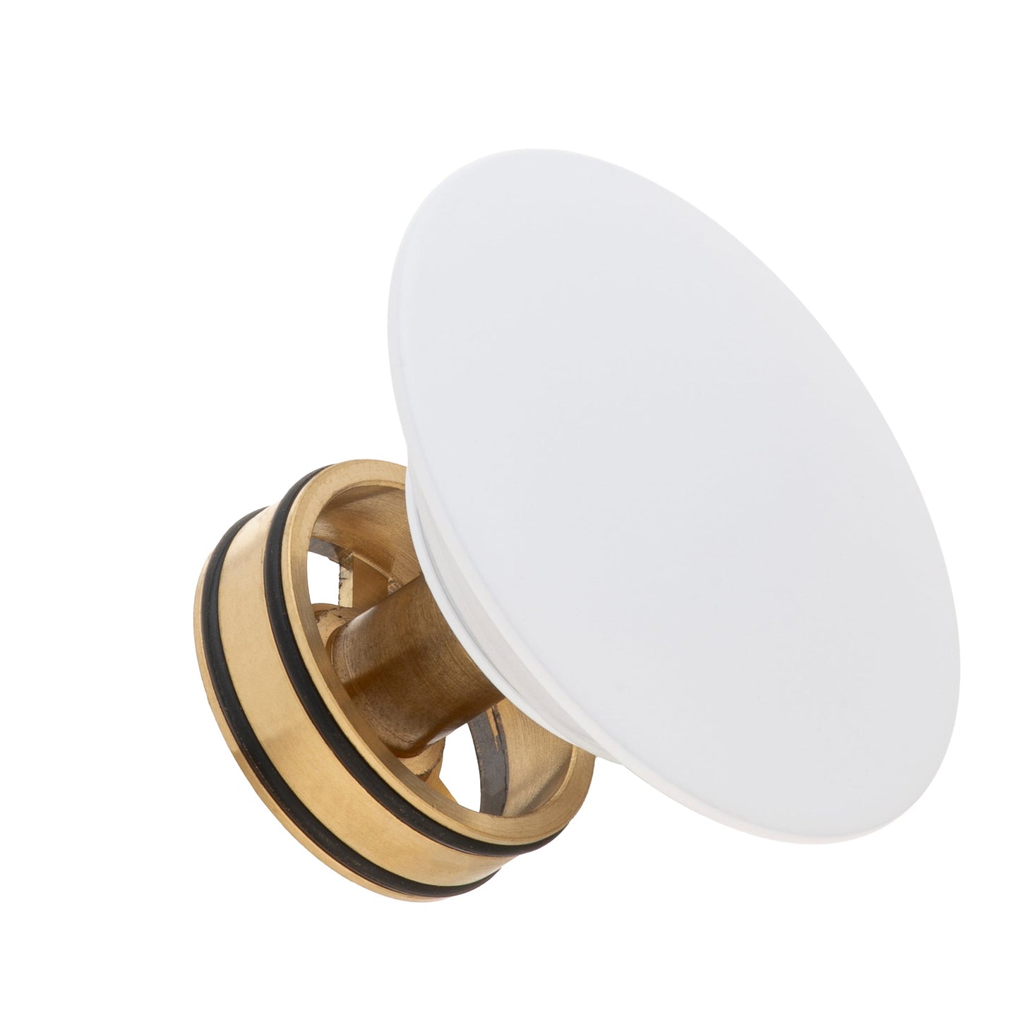 Dome Pop Out Waste 40mm, Matte White