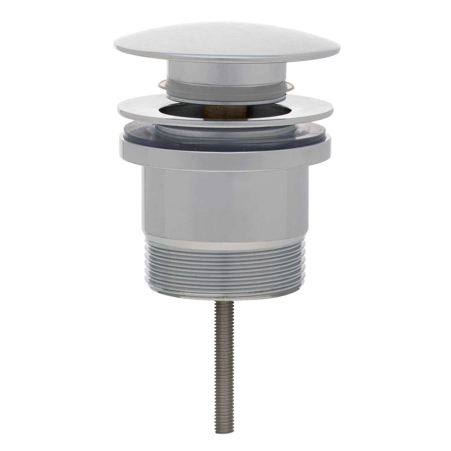 Dome Pop Out Waste 40mm, Polished Chrome