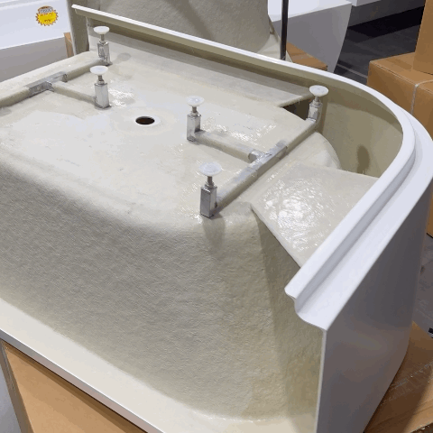 Arco Plus 1400mm Left Corner Bath, Gloss White