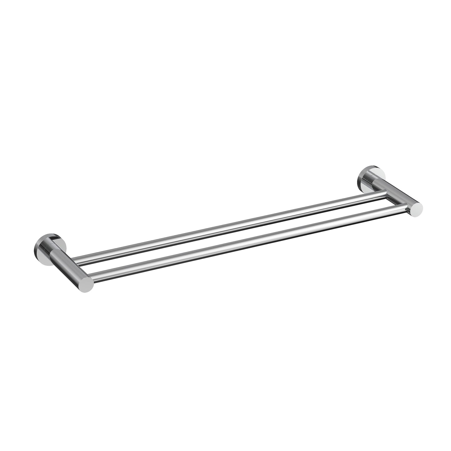 Profile SS 600mm Double Towel Rail, Polished Chrome