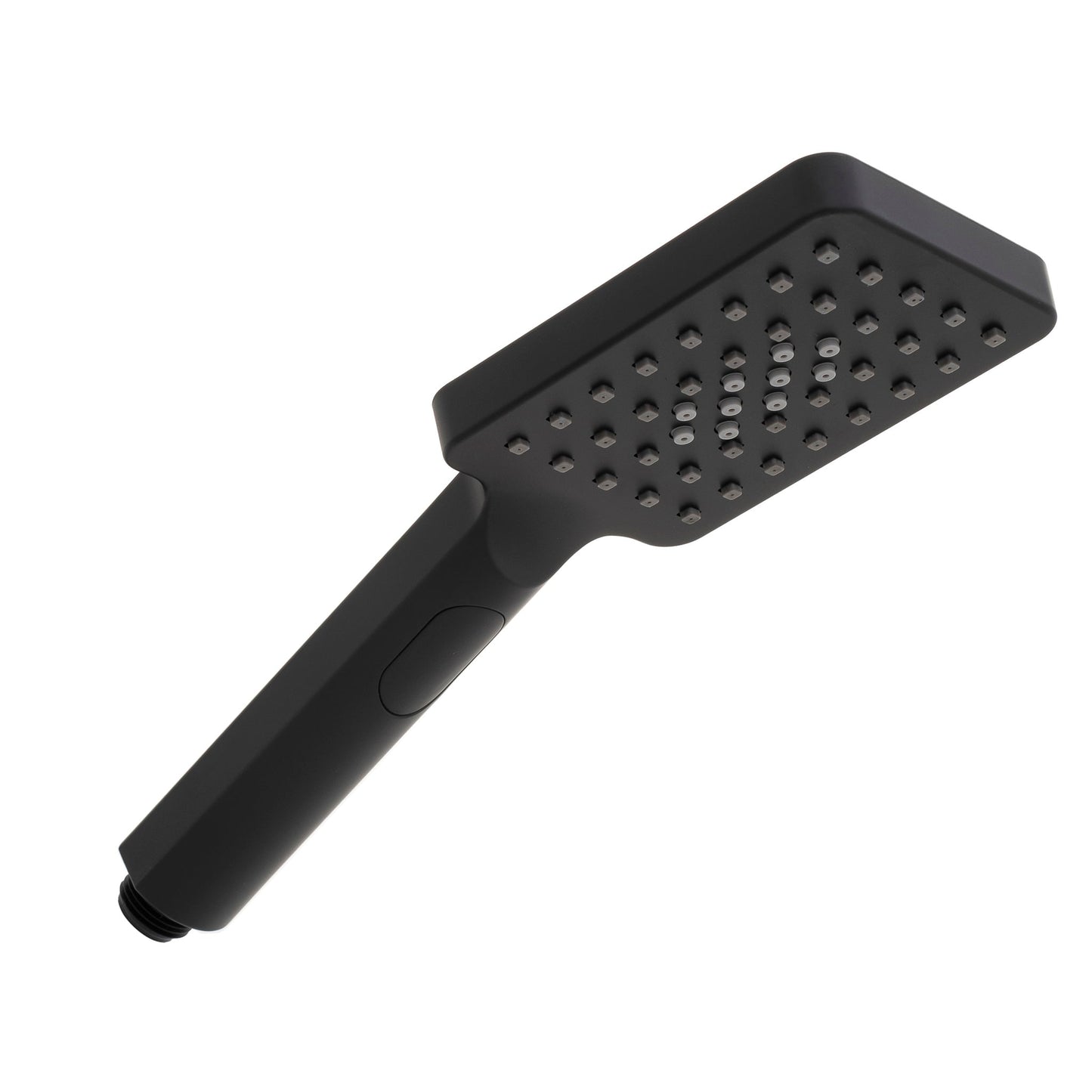 Retto Square 3-Function Hand Shower, Matte Black