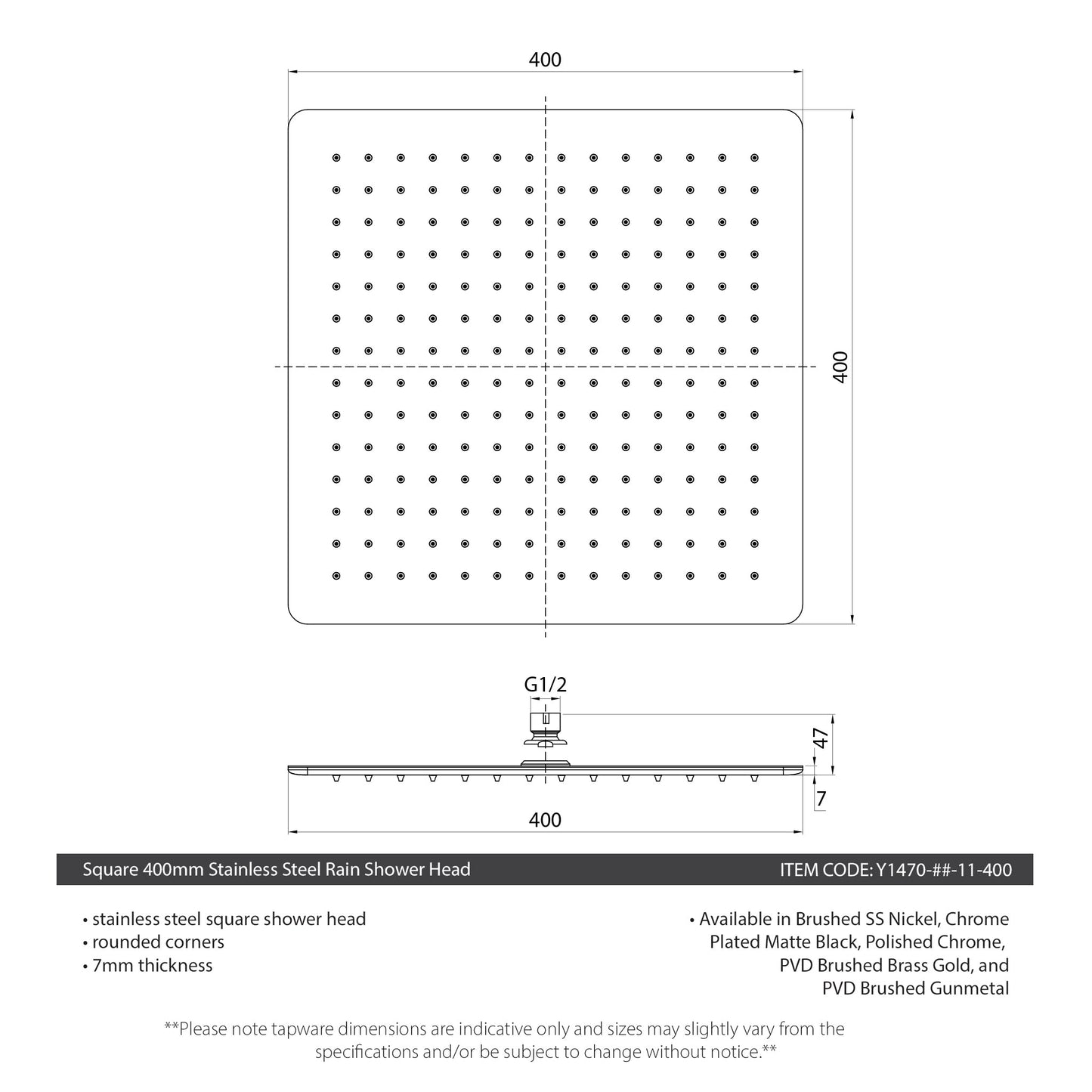 specification