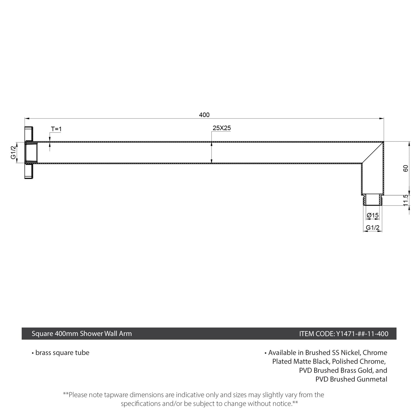 specification