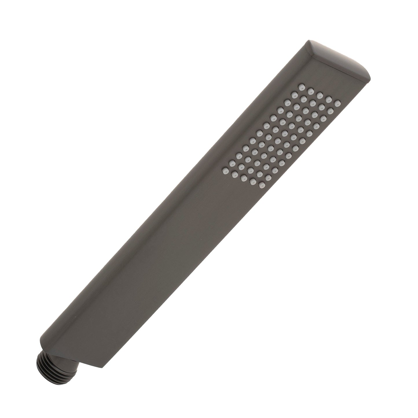 Block Square Hand Shower, Brushed Gunmetal