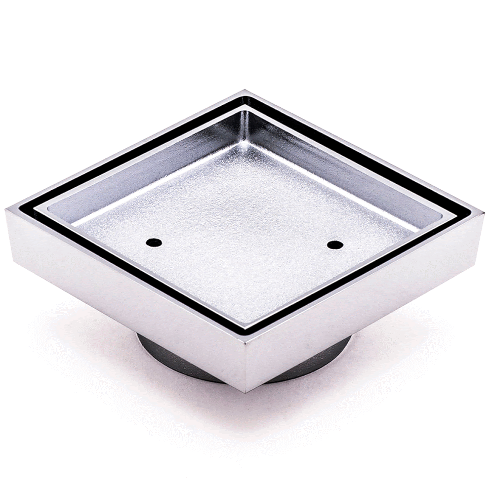 Floor Drain / Waste with Tile Insert | 3 outlet sizes, 3 colours |