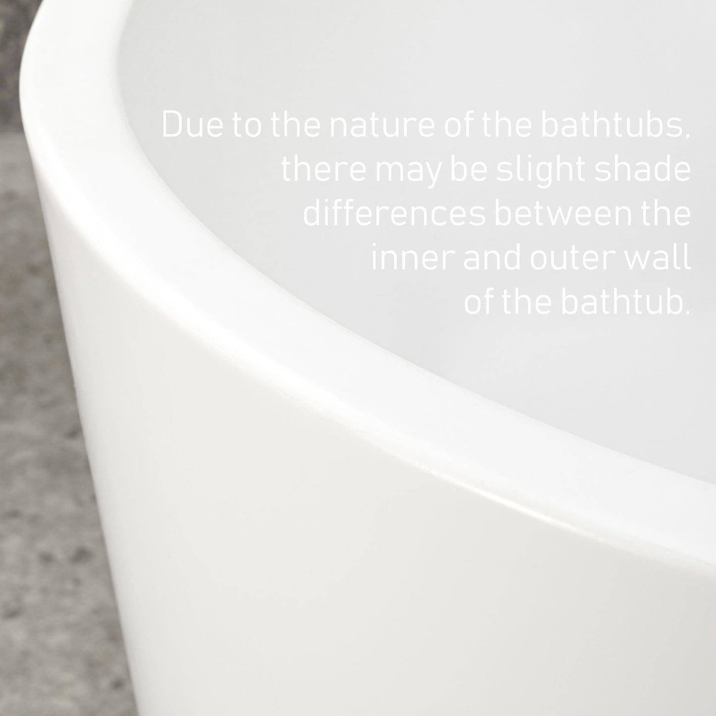 Avalon 1300mm Back to Wall Freestanding Bath, Matte White
