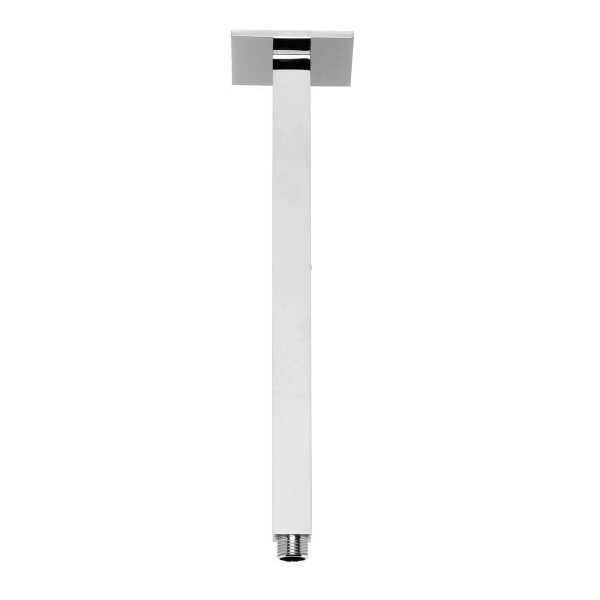 Square 300mm Ceiling Arm | Chrome |