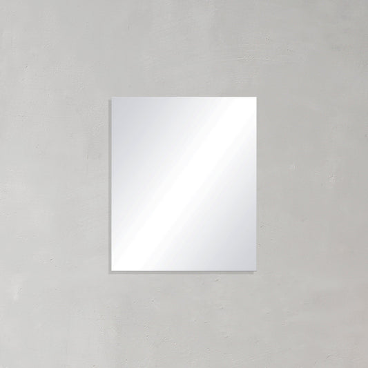 Rectangular 750mm x 900mm Frameless Mirror with Polished Edge