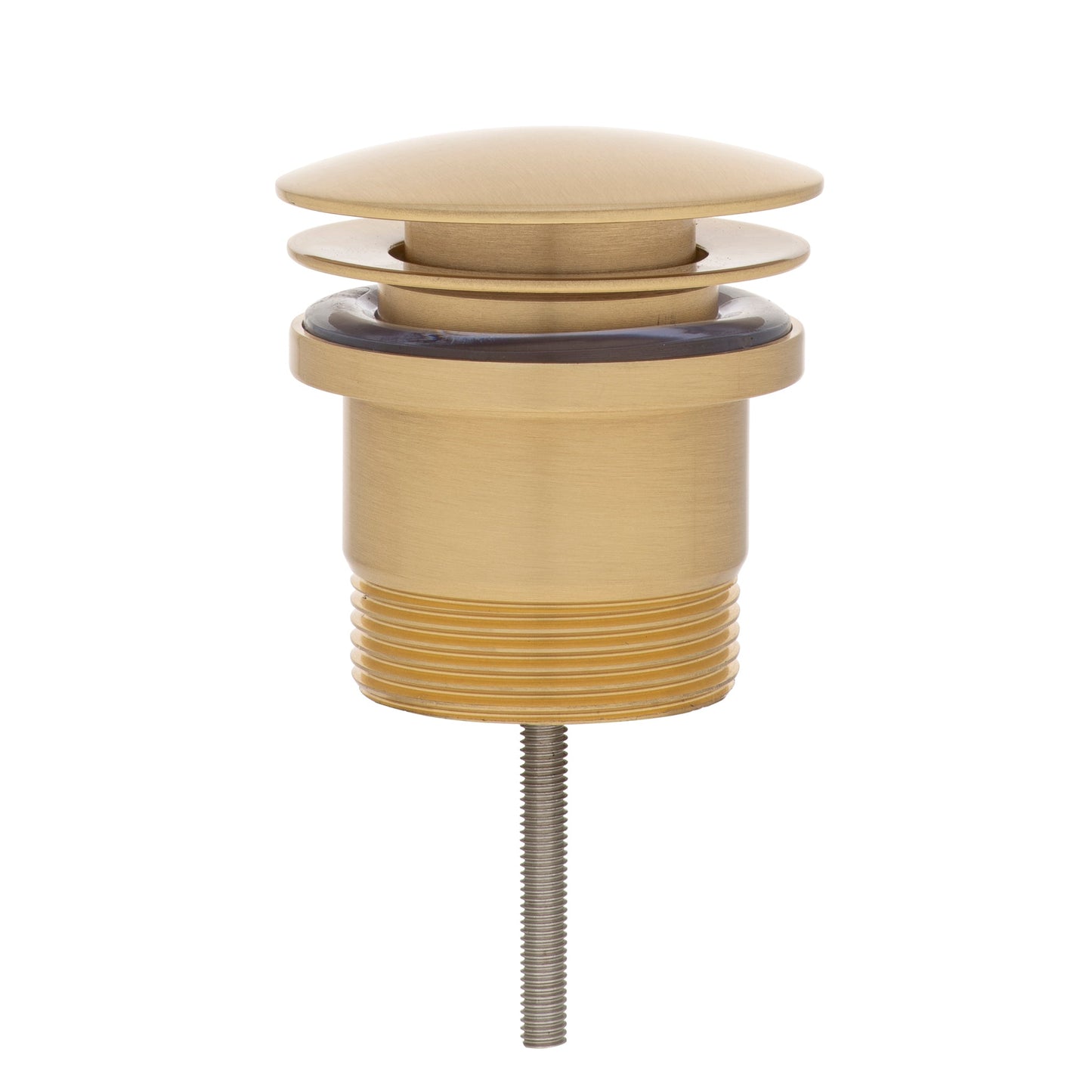 Dome Pop Out Waste 40mm, Brushed Brass (Gold)