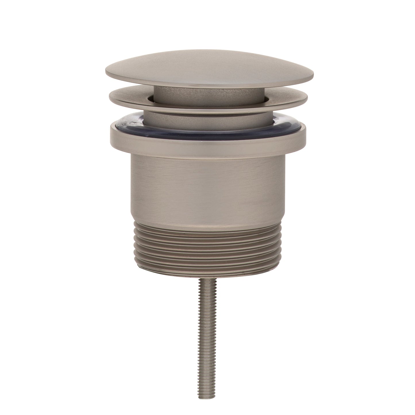 Dome Pop Out Waste 40mm, Brushed Nickel