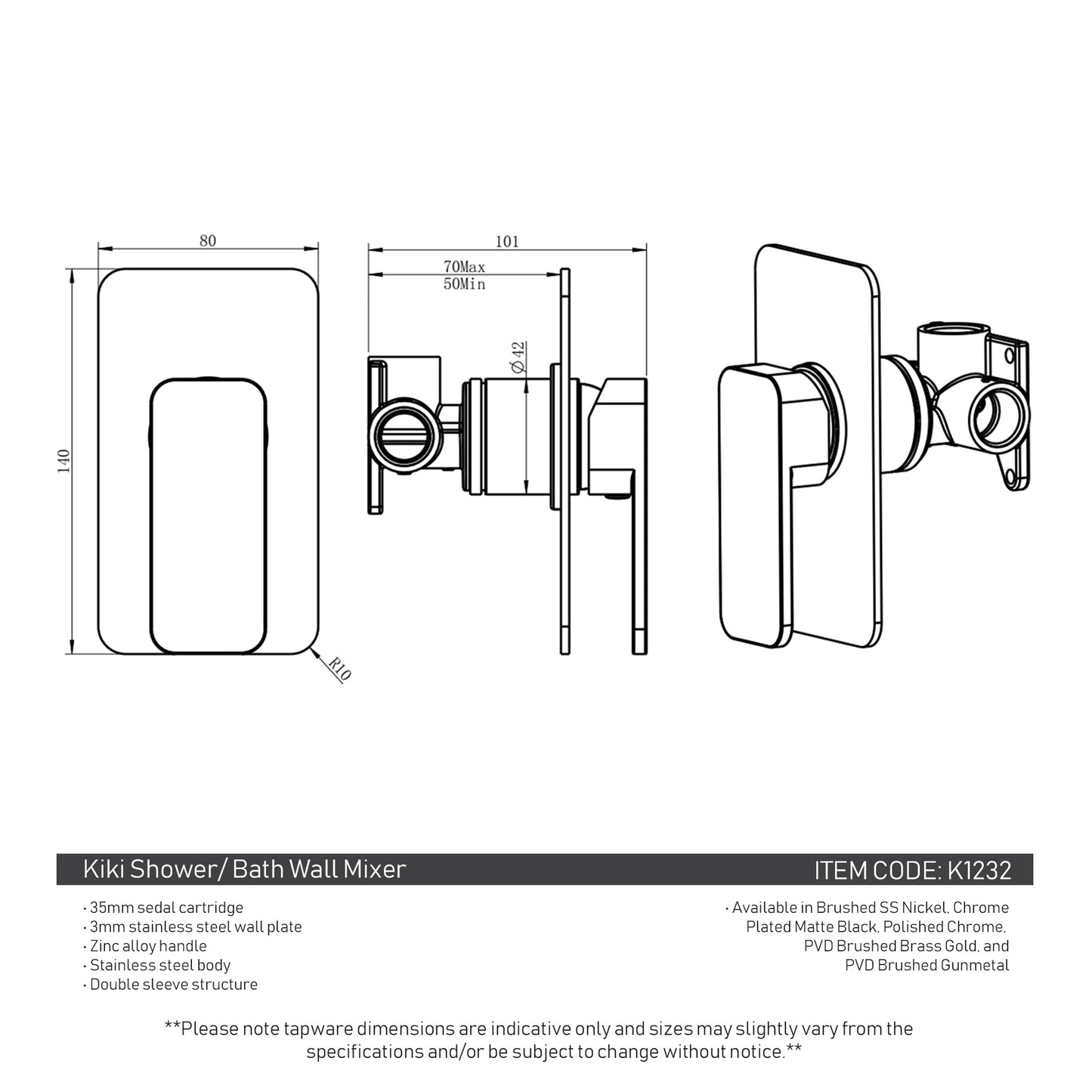 specification