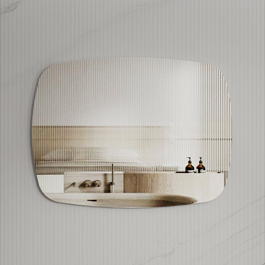 Riri Oblong 1200mm x 900mm Frameless Mirror with Polished Edge