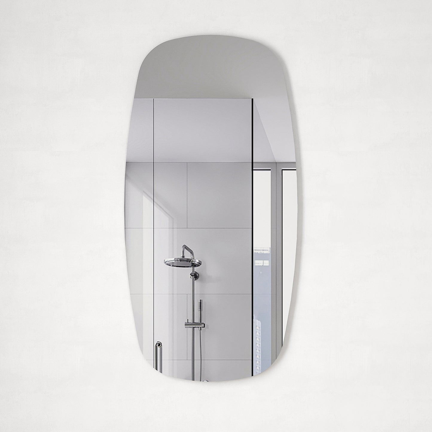 Riri Oblong 600mm x 1200mm Frameless Mirror with Polished Edge