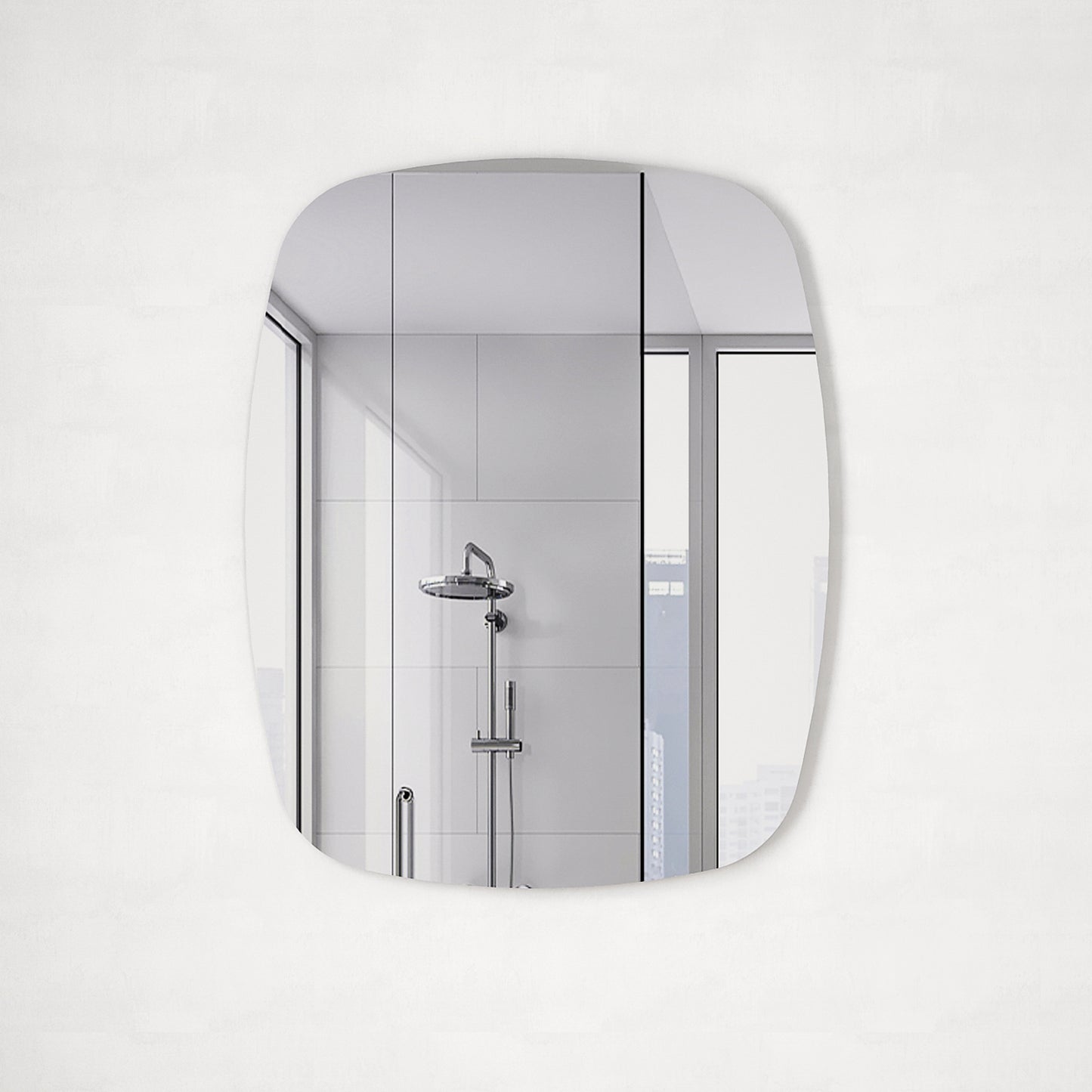 Riri Oblong 800mm x 1000mm Frameless Mirror with Polished Edge