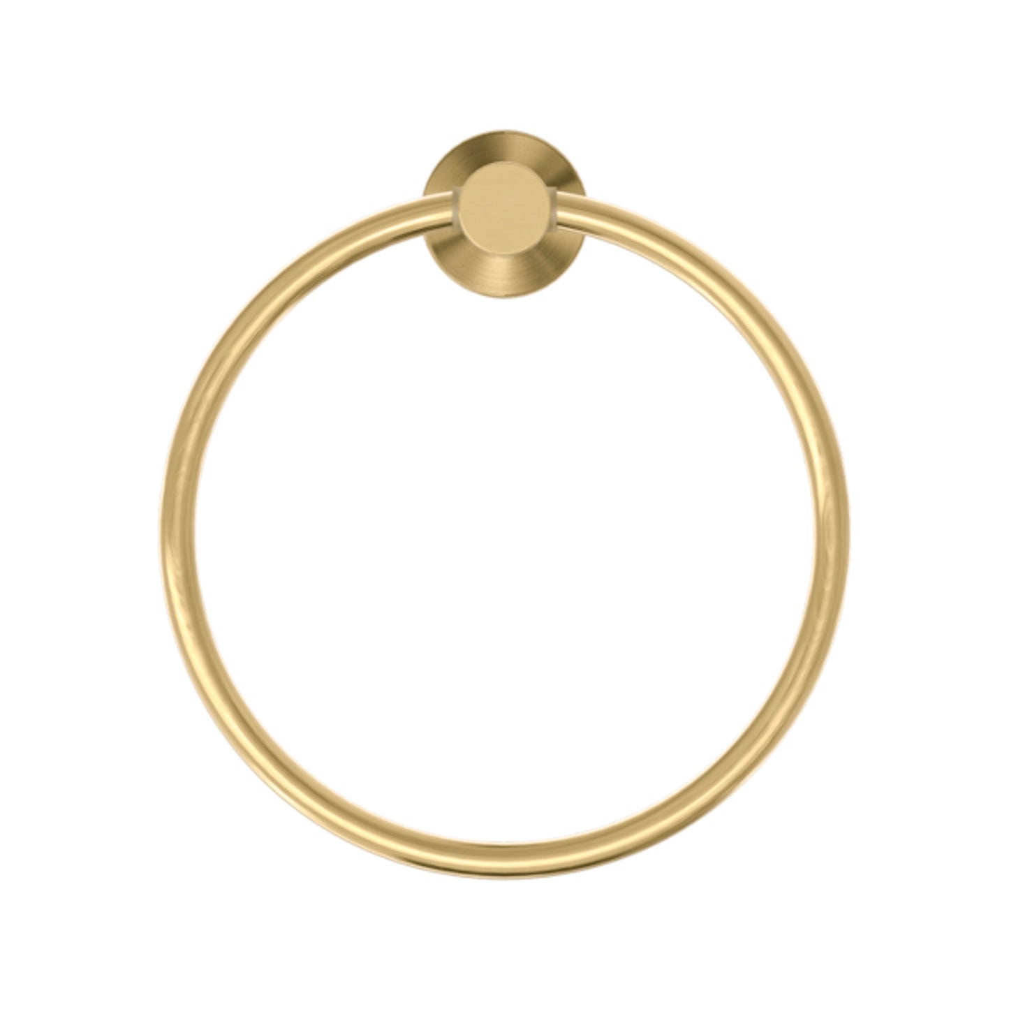 Profile SS Hand Towel Ring, PVD Brushed Brass (Gold)