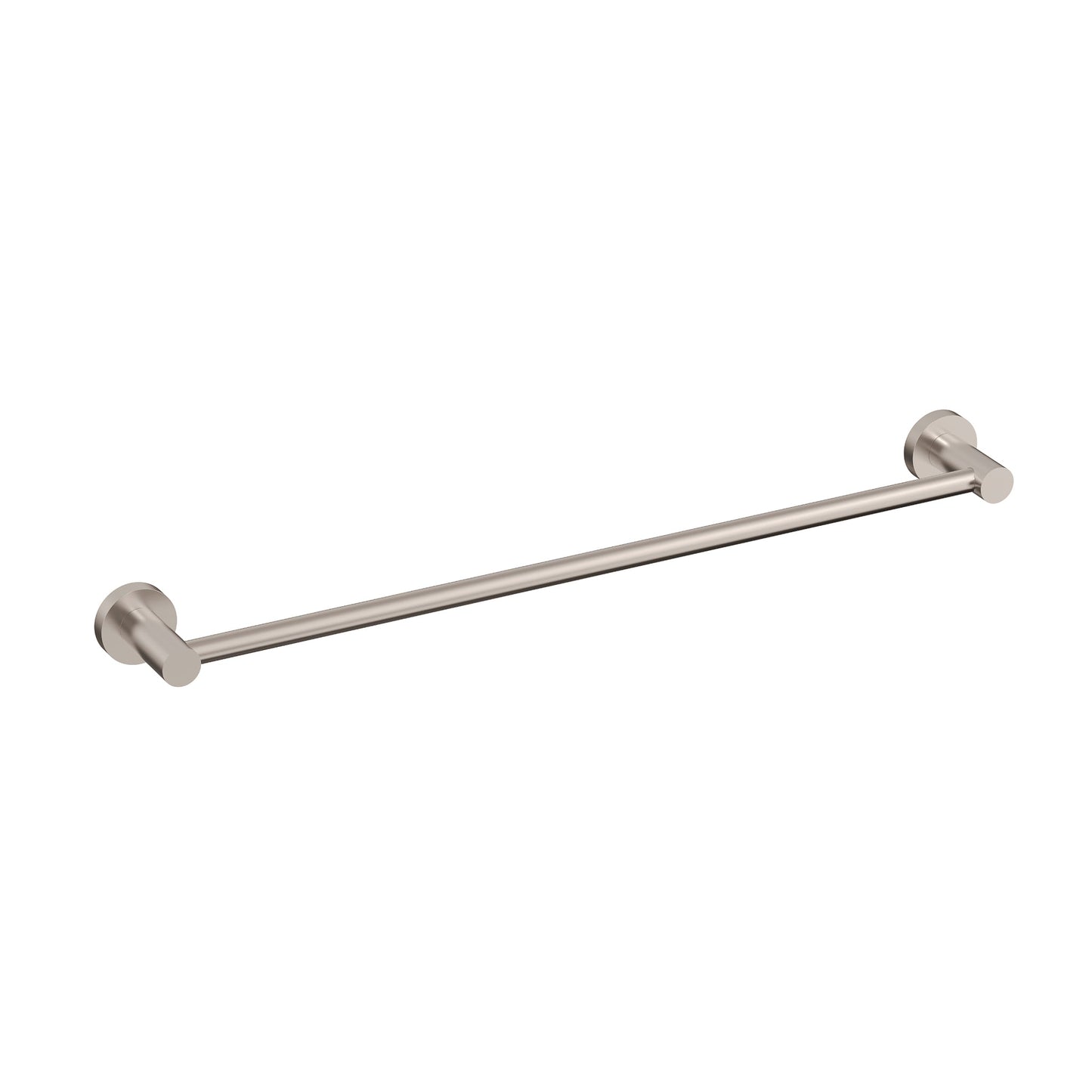 Profile SS 600mm Single Towel Rail, Brushed SS Nickel