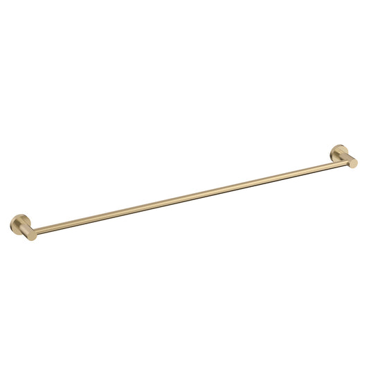Profile SS 900mm Single Towel Rail, PVD Brushed Brass (Gold)