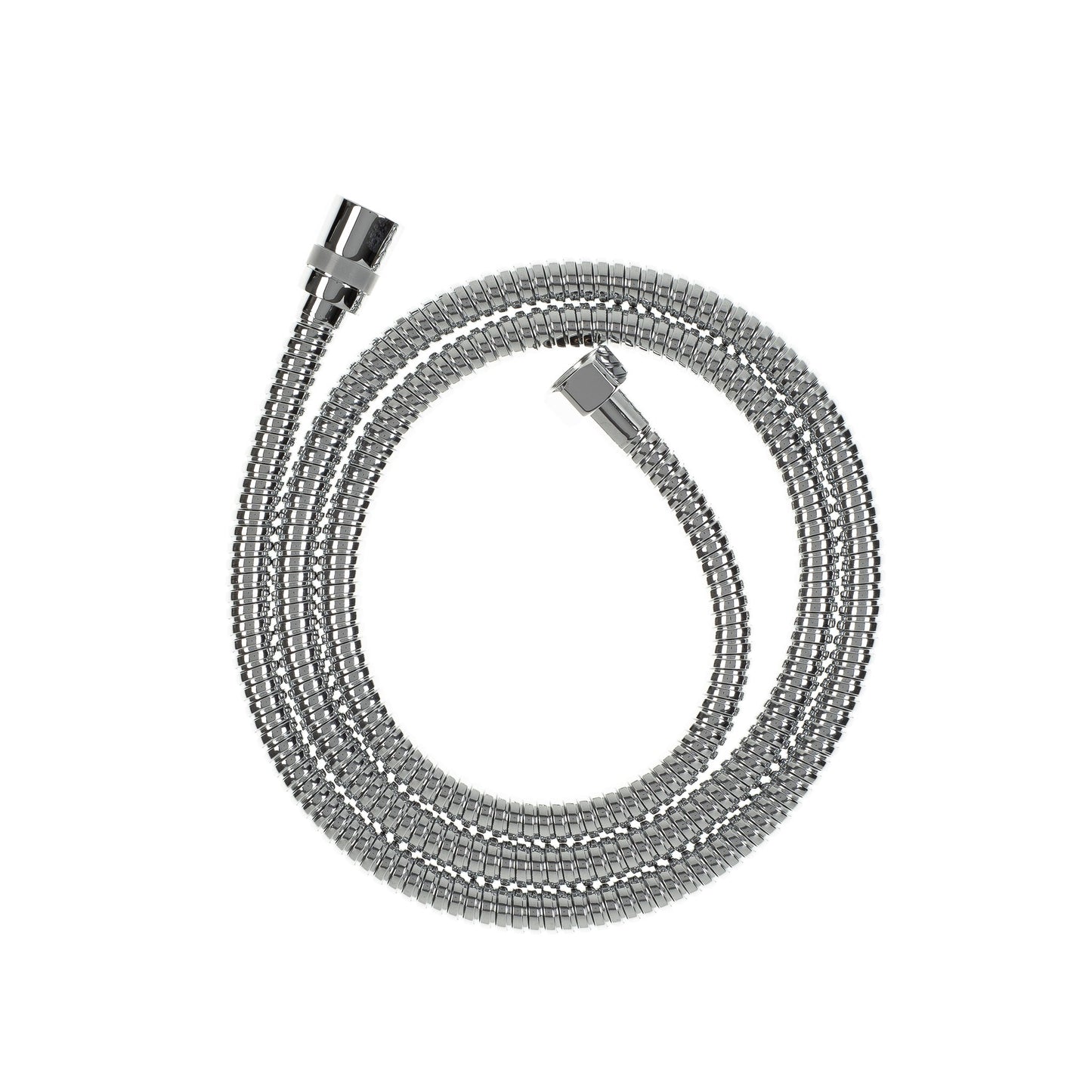 Profile Round Twin Shower System with Adjustable Rail and 250mm Head, Polished Chrome