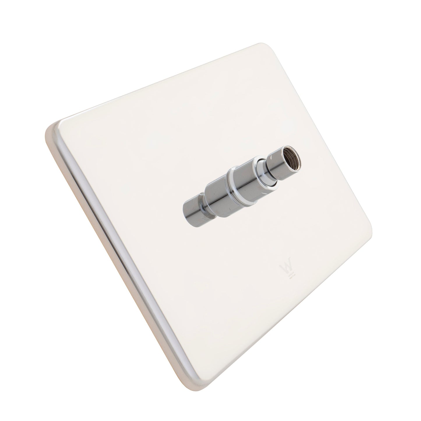 Rectangular 300mm x 200mm x 7mm Stainless Steel Rain Shower Head, Polished Chrome