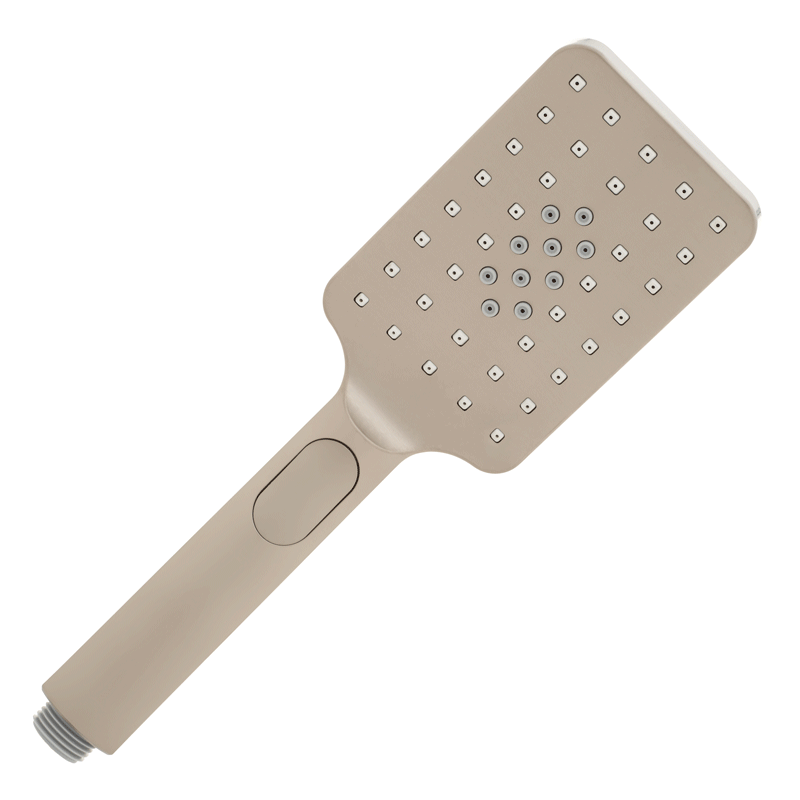 Retto Square 3-Function Hand Shower, Brushed Nickel