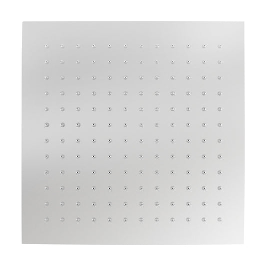 Square 300mm Stainless Steel Rain Shower Head, Polished Chrome