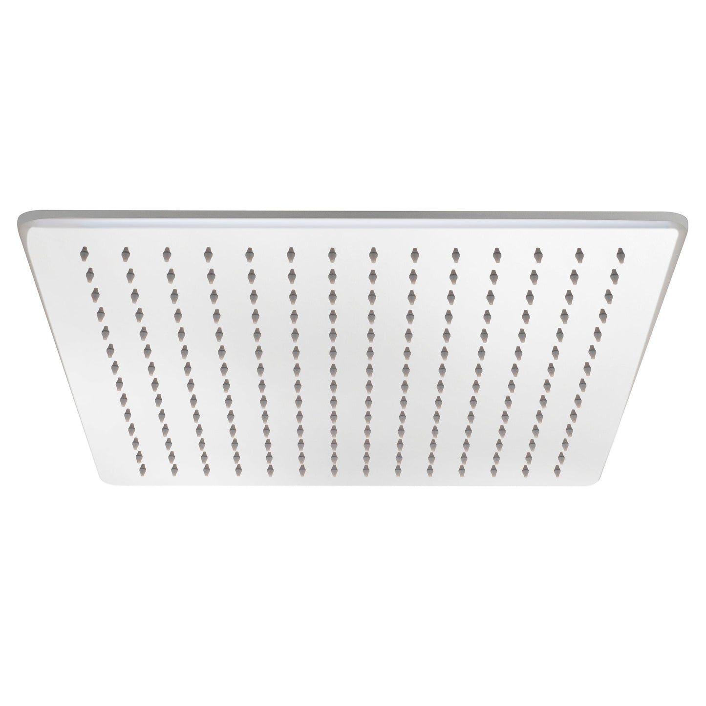 Square 400mm Stainless Steel Rain Shower Head, Polished Chrome