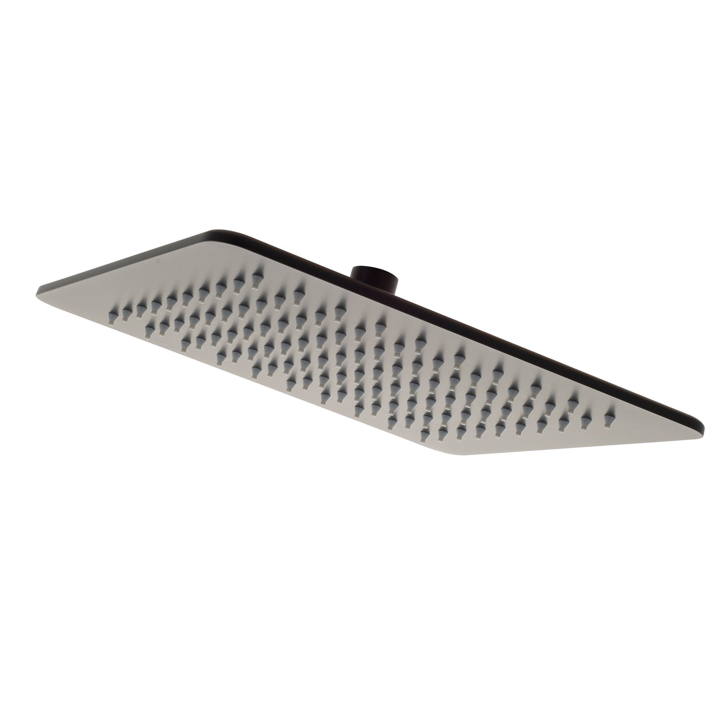 Square SS 250mm Rain Shower Head, Matte Black