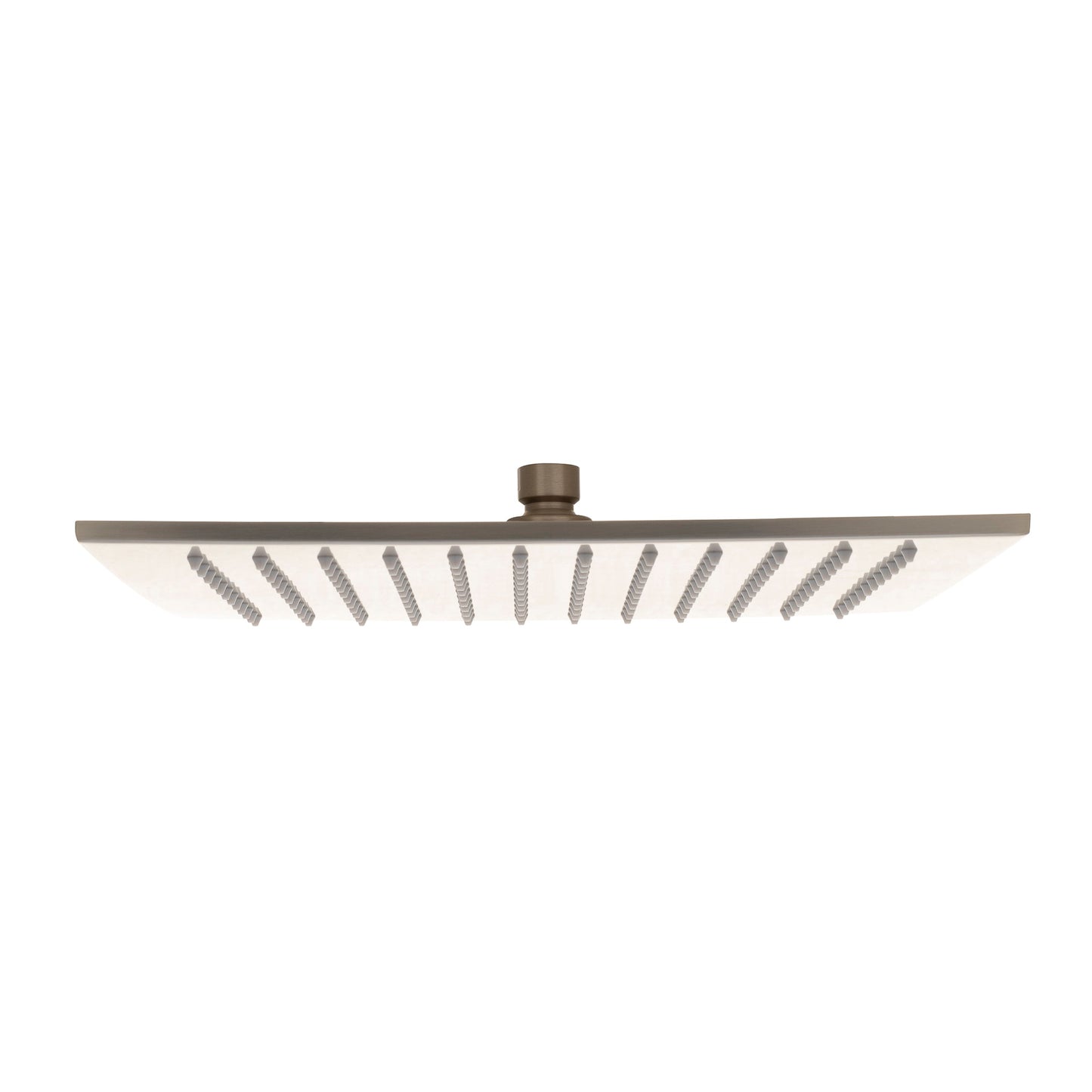 Square 300mm Stainless Steel Rain Shower Head, Brushed Nickel