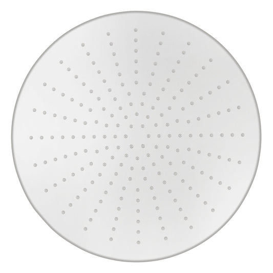 Round 400mm Stainless Steel Rain Shower Head, Polished Chrome