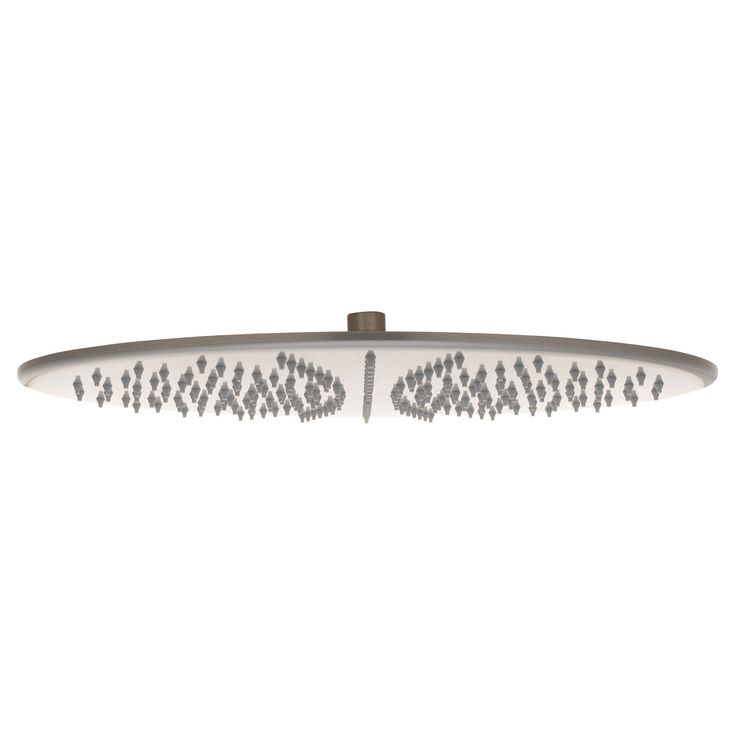 Round 400mm Stainless Steel Rain Shower Head, Brushed Nickel