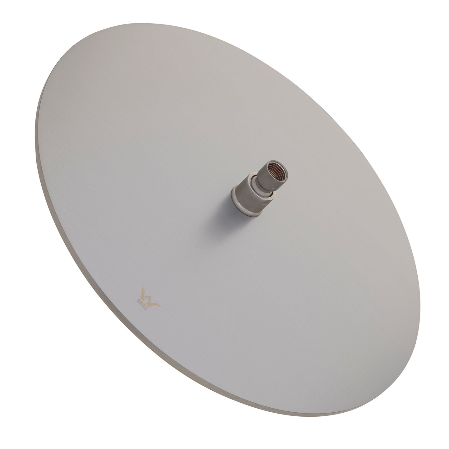 Round 400mm Stainless Steel Rain Shower Head, Brushed Nickel