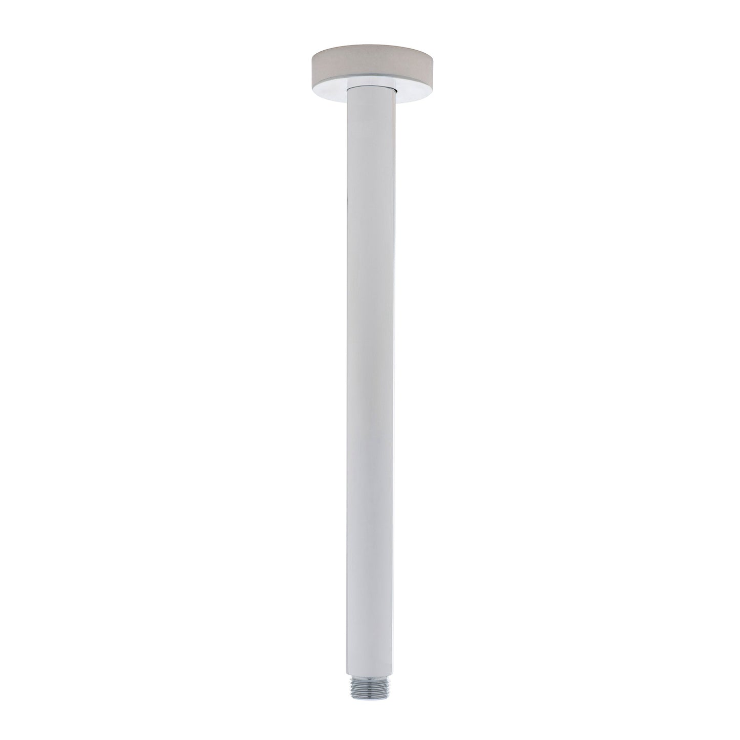 Round 300mm Shower Ceiling Dropper Arm, Polished Chrome