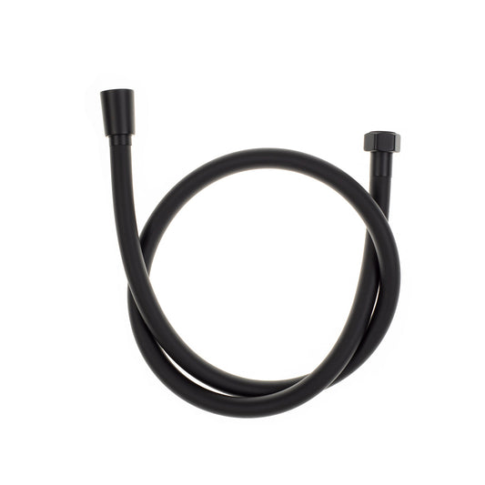 PVC Shower Hose - 1000mm, Matte Black