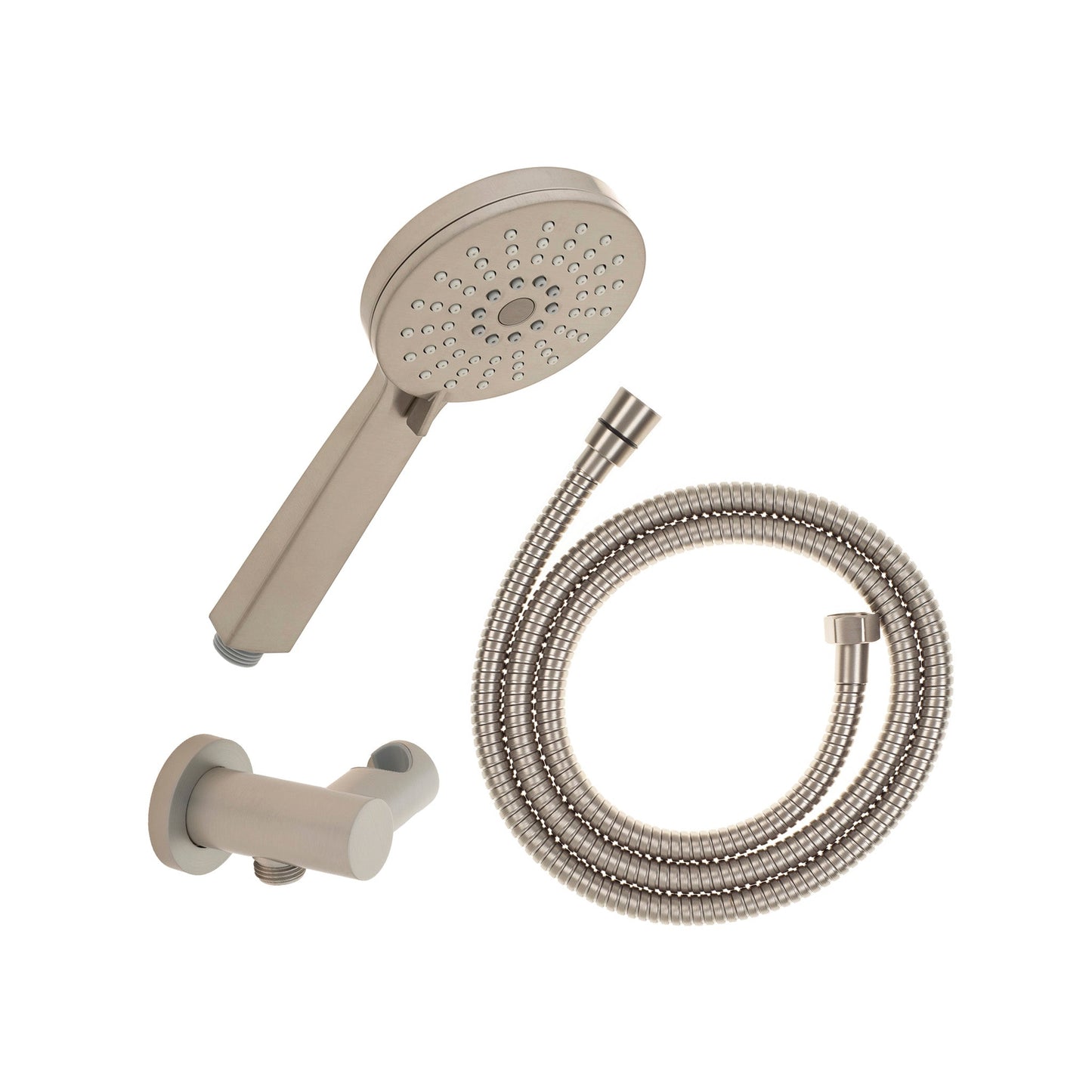 Profile Round 3-Function Hand Shower with Holder, Brushed Nickel