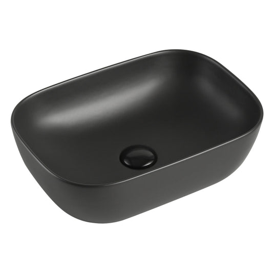 Julio 455mm x 325mm Above-Counter Basin, Matte Black