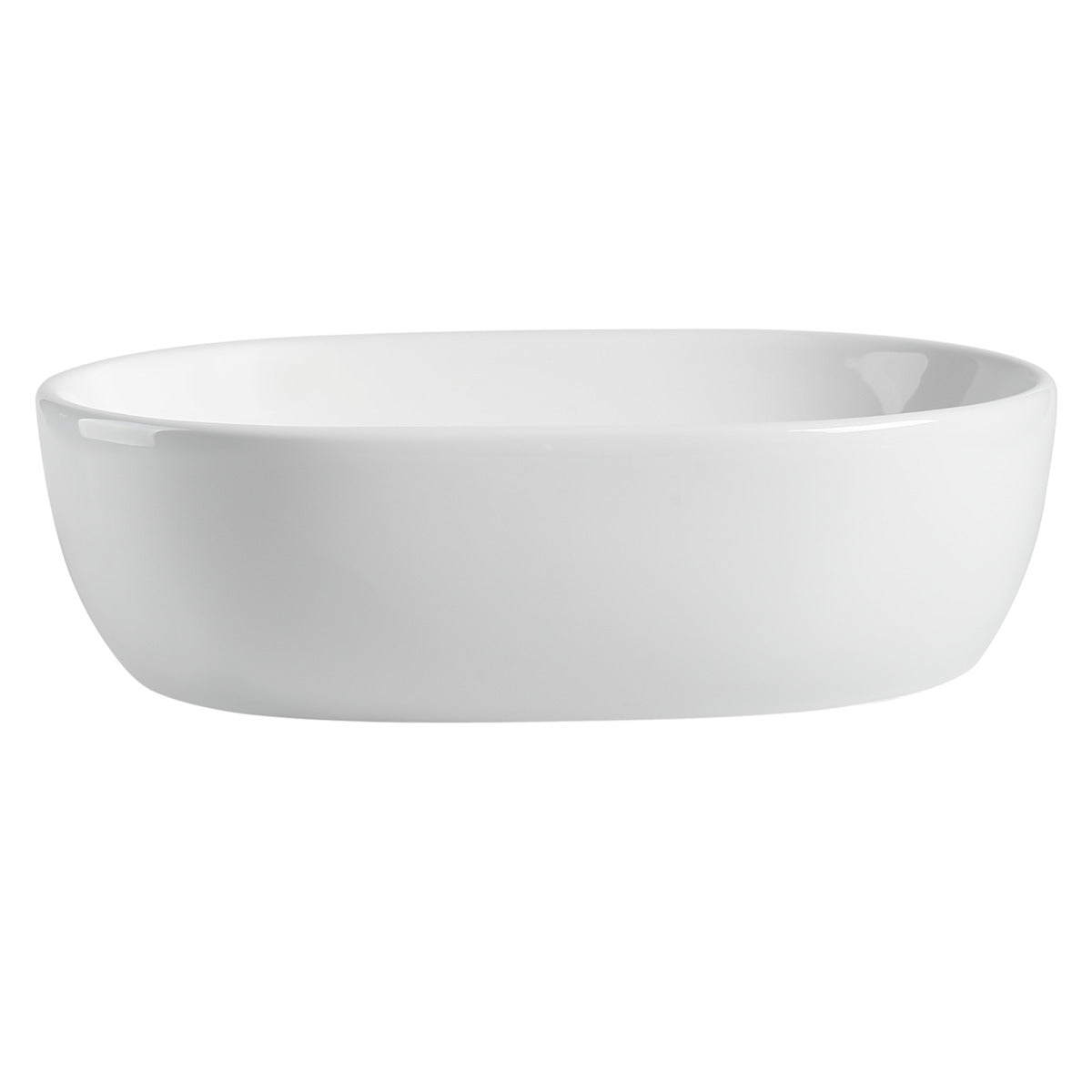 Capsula 480mm x 350mm Above-Counter Basin, Gloss White