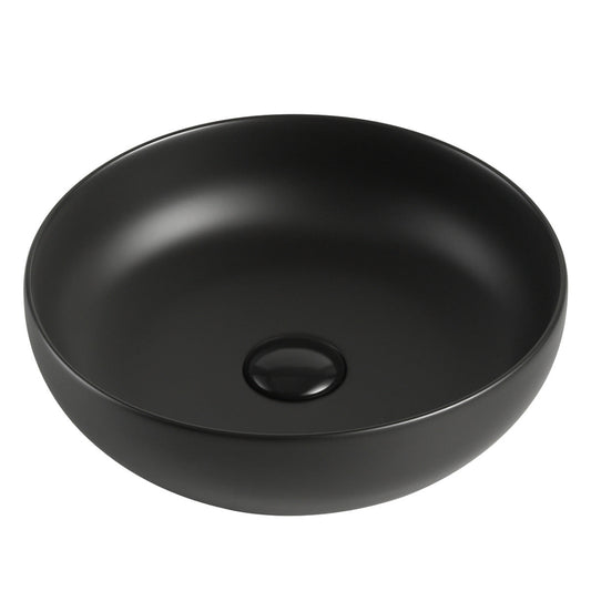 Disco 370mm Above-Counter Basin, Matte Black