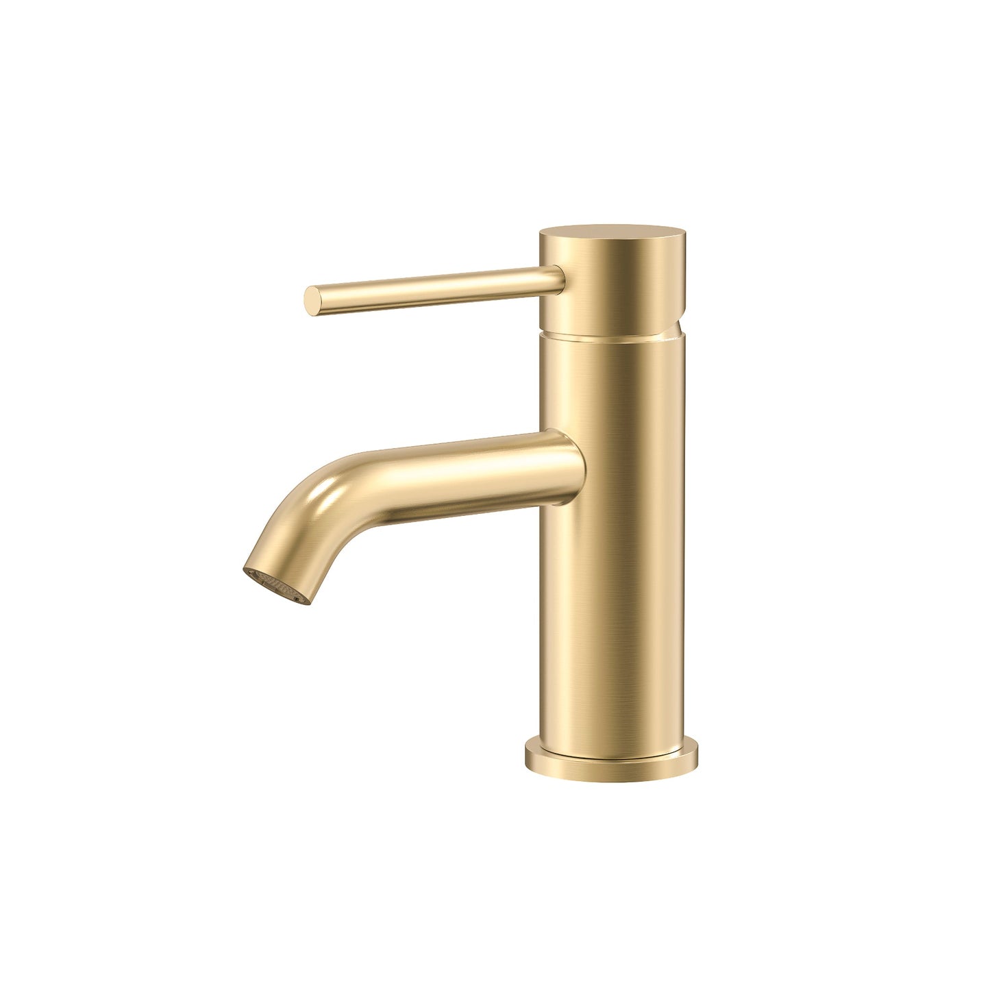 Profile III Petite Basin Mixer, PVD Brushed Brass Gold