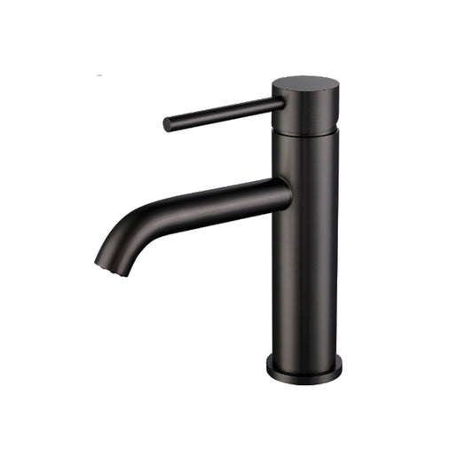 Profile III Short Basin Mixer, PVD Brushed Gunmetal