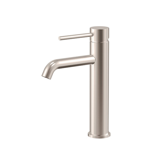 Profile III Mid-Height Basin Mixer, Brushed SS Nickel