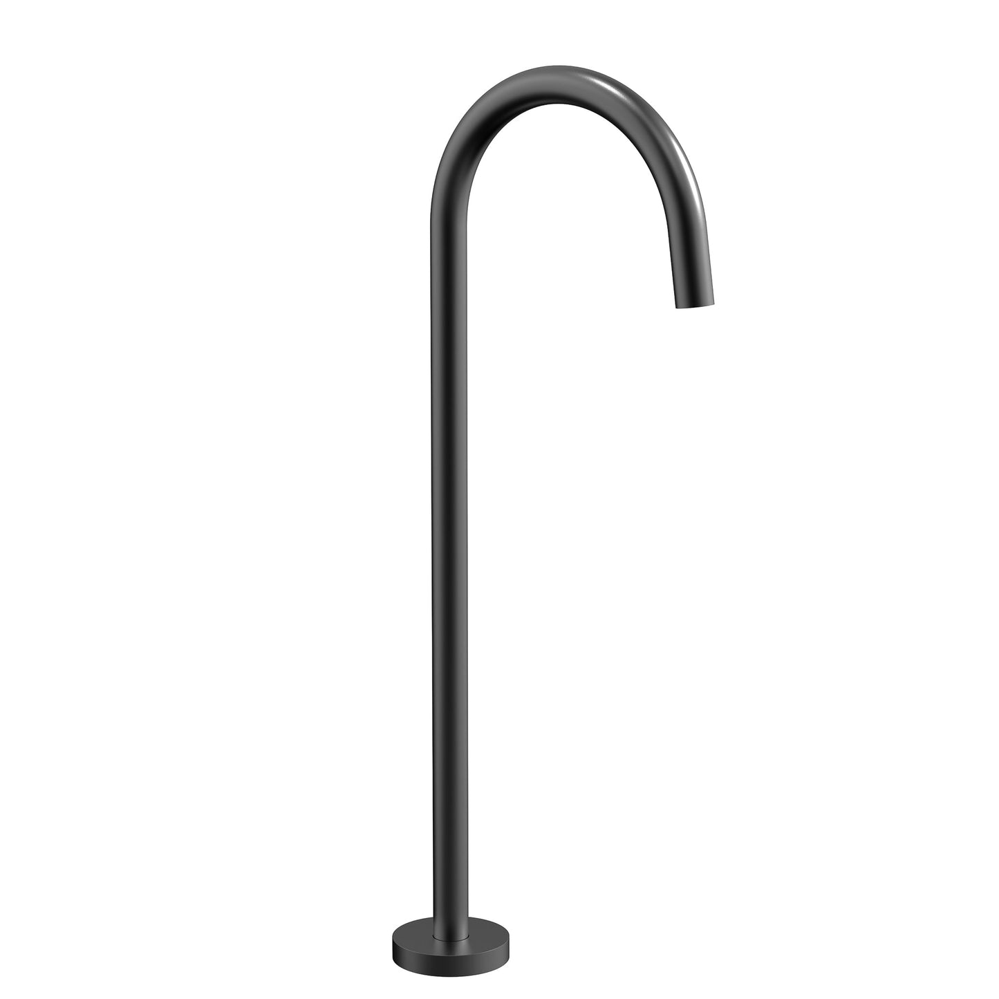 Profile III Floor Mounted Basin/ Bath Spout, PVD Brushed Gunmetal