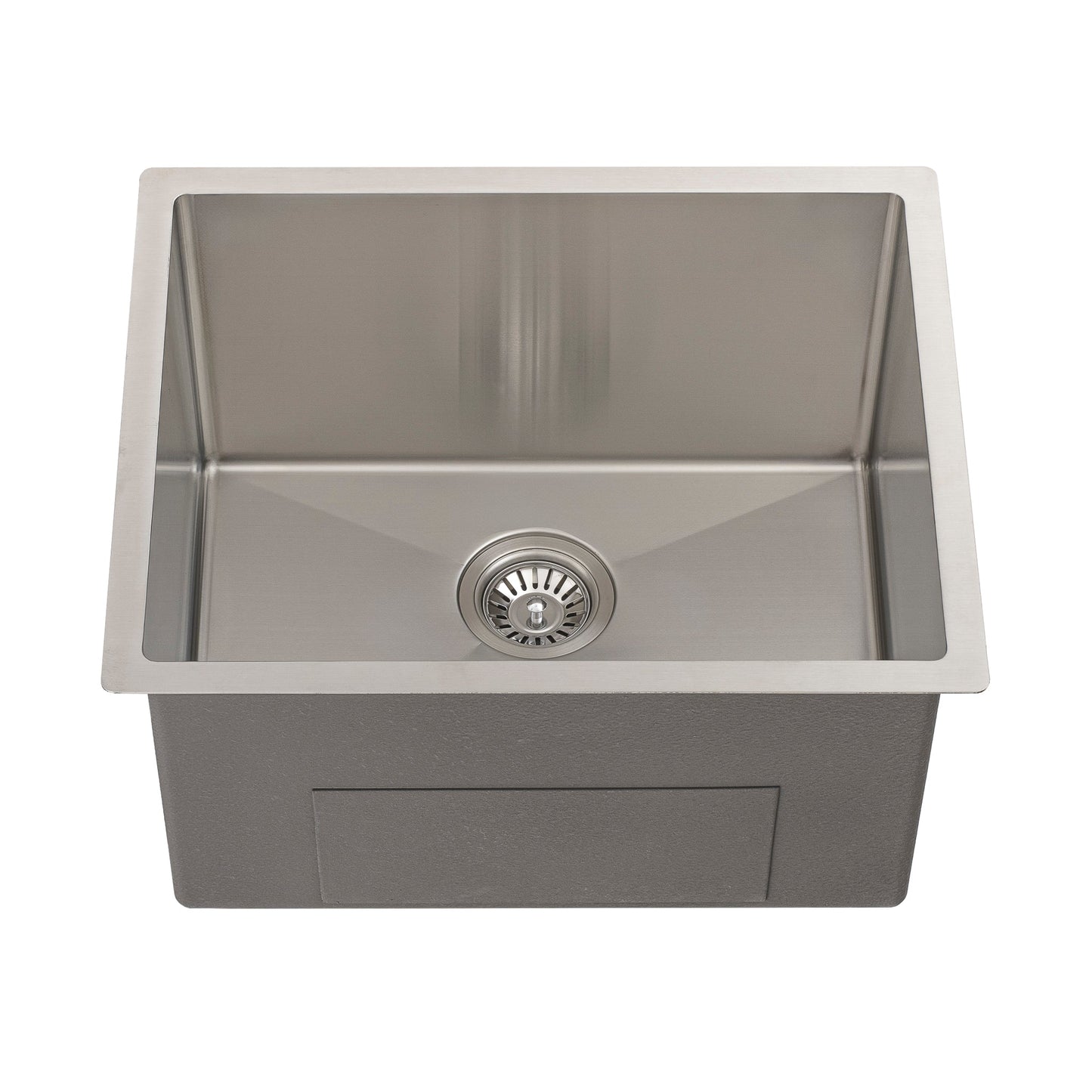 Retto II 550mm x 450mm x 300mm Extra Height Stainless Steel Sink, Brushed Nickel Silver