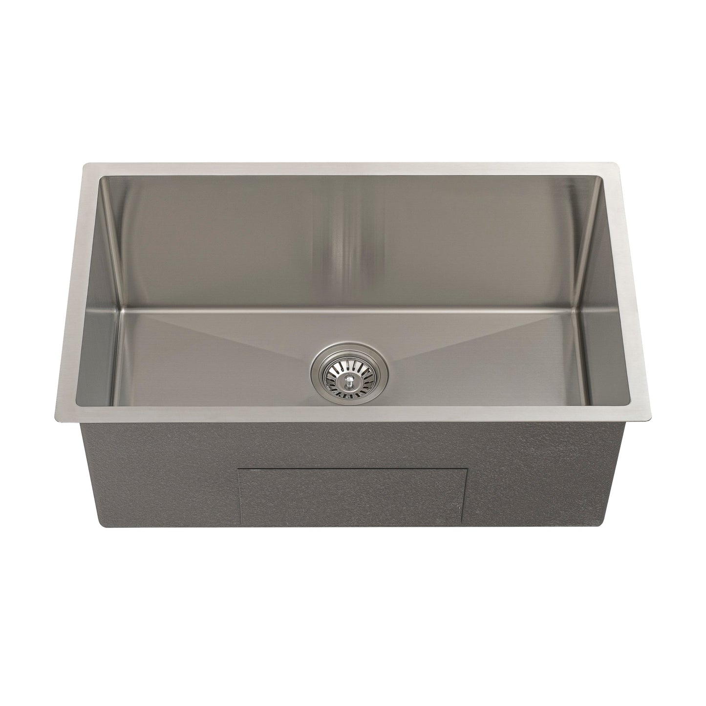 Retto II 750mm x 450mm x 300mm Extra Height Stainless Steel Sink, Brushed Nickel Silver