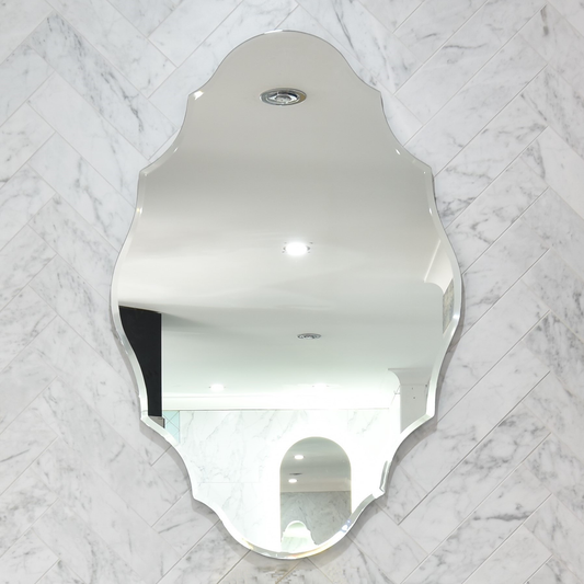 Princess 600mm x 900mm Frameless Mirror with Bevelled Edge