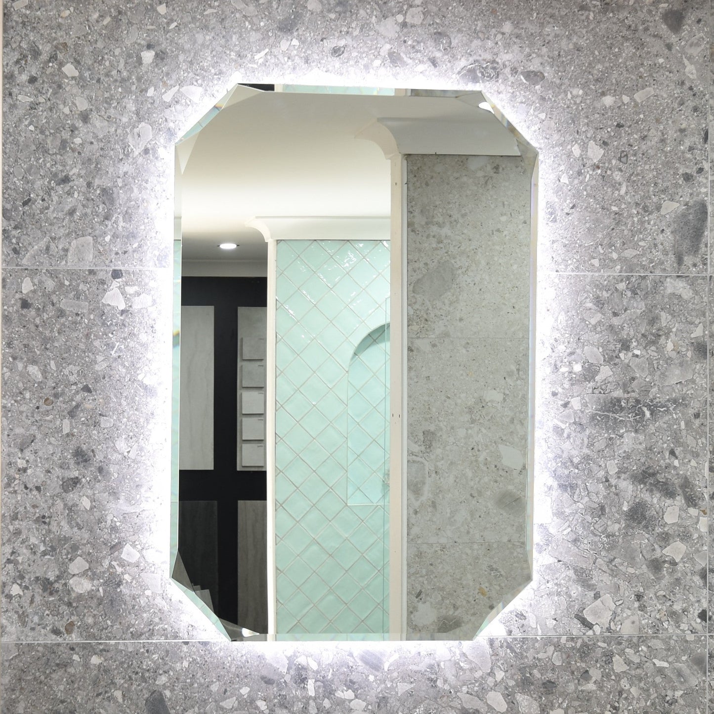 Radiant Jewel 600mm x 900mm LED Backlit Mirror with Demister