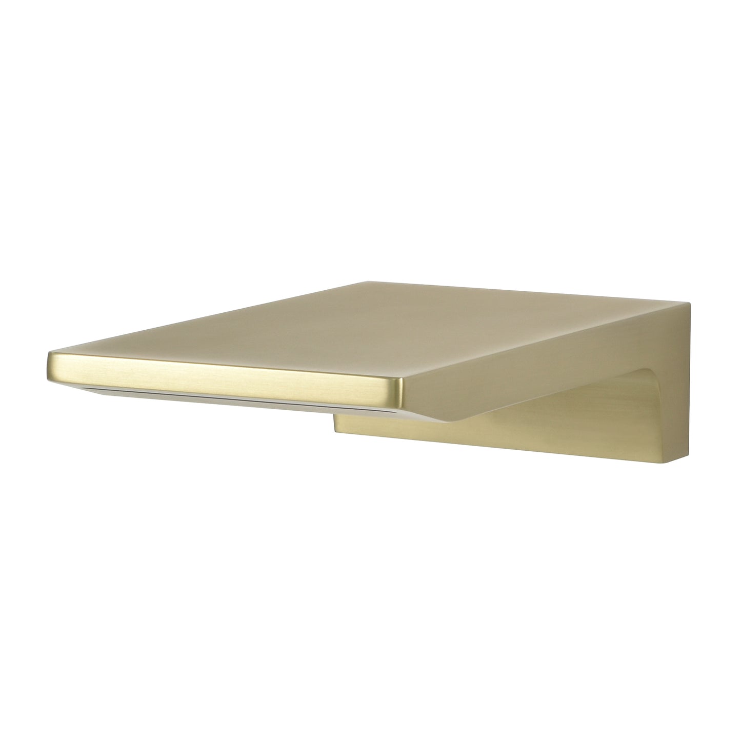 Seaspray Flat Waterfall Bath Spout | Brushed Brass (Gold)
