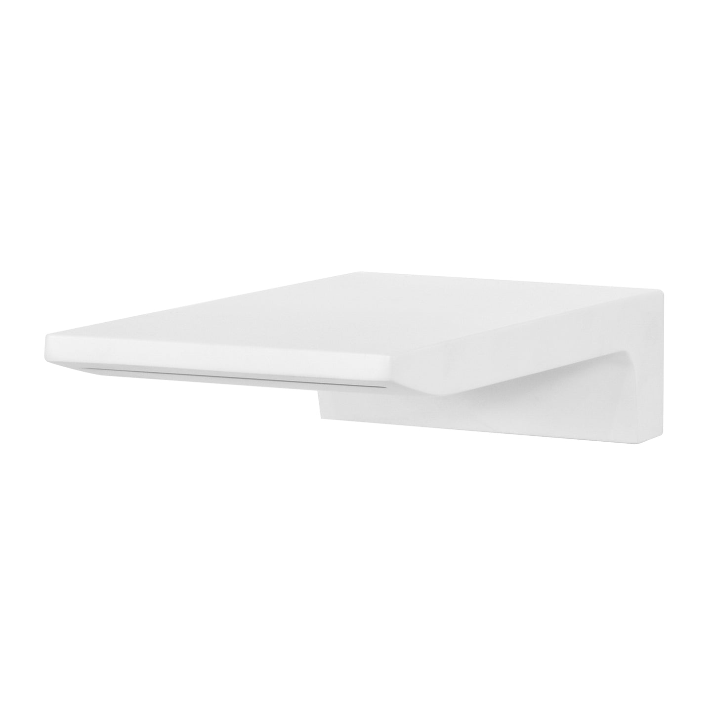 Seaspray Flat Waterfall Bath Spout | Matte White